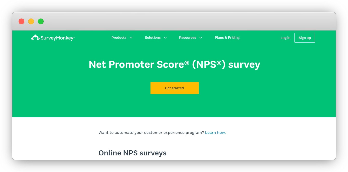 NPPS Software - SurveyMonkey
